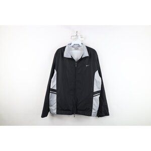 Vintage Y2K Nike Womens XL Travis Scott Mini Swoosh Lined Windbreaker Jacket